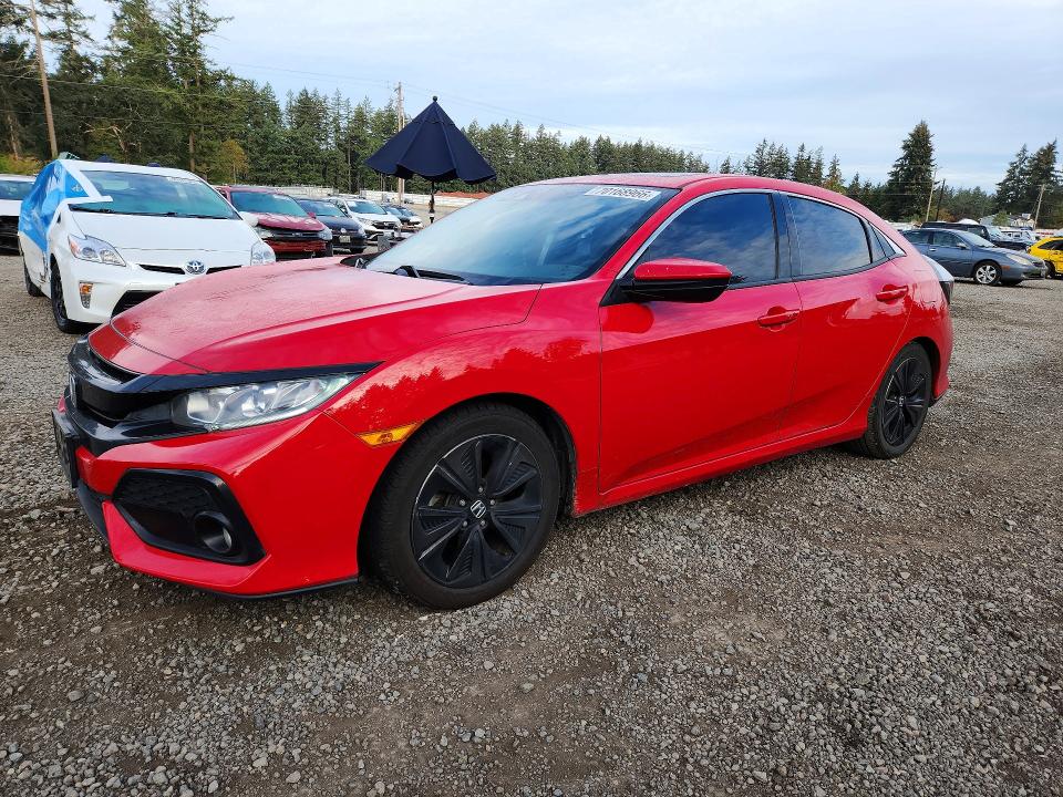 2019 Honda Civic მანქანა იყიდება აუქციონზე, vin: SHHFK7H65KU424220, აუქციონის ნომერი: 70168966