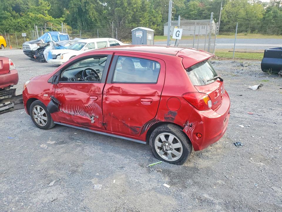 2014 Mitsubishi Mirage მანქანა იყიდება აუქციონზე, vin: ML32A4HJ3EH025500, აუქციონის ნომერი: 69371736