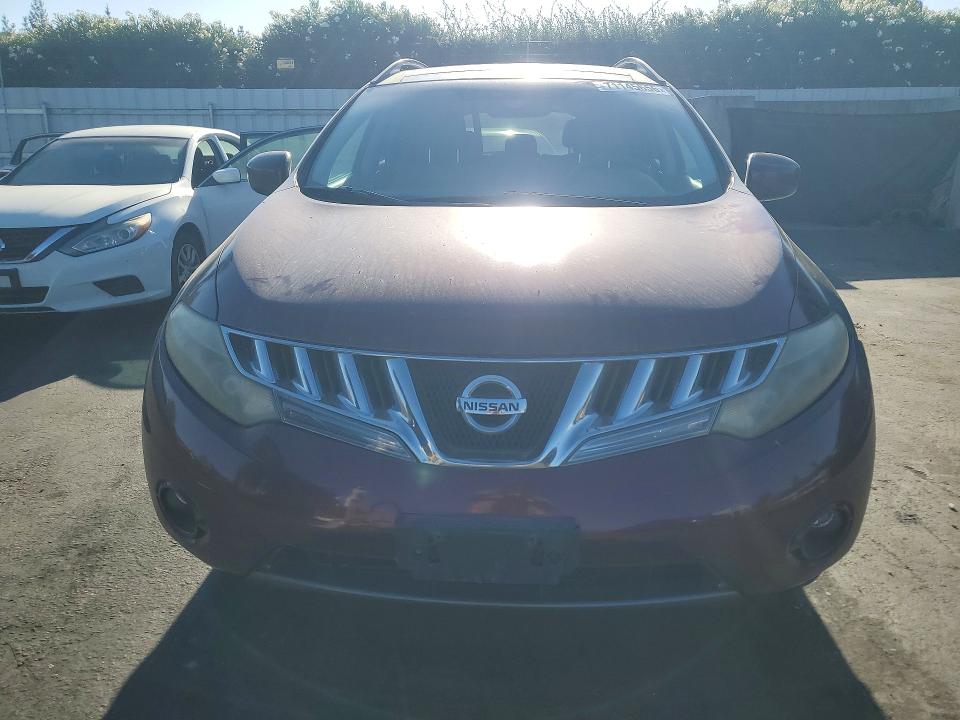 2009 Nissan Murano მანქანა იყიდება აუქციონზე, vin: JN8AZ18W79W121731, აუქციონის ნომერი: 71145656