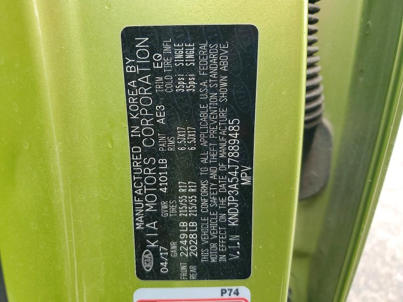 Продаж на аукціоні авто 2018 Kia Soul, vin: KNDJP3A54J7889485, номер лоту: 68036126