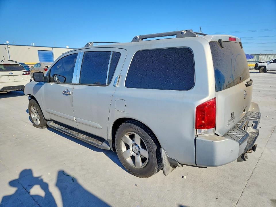 2004 Nissan Armada მანქანა იყიდება აუქციონზე, vin: 5N1AA08A54N725323, აუქციონის ნომერი: 68820426