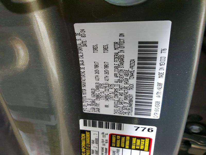 2024 Toyota Tacoma მანქანა იყიდება აუქციონზე, vin: 3TMLB5JN4RM004397, აუქციონის ნომერი: 70820766