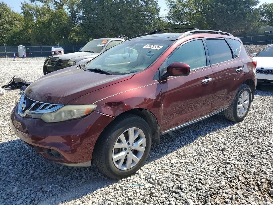 Продажа на аукционе авто 2012 Nissan Murano, vin: JN8AZ1MUXCW102716, номер лота: 69072726