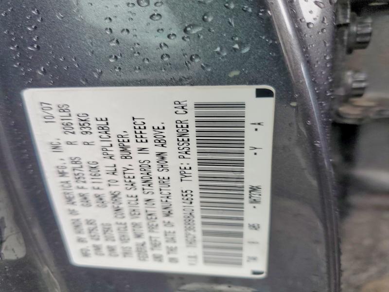Продажа на аукционе авто 2008 Honda Accord, vin: 1HGCP36898A014655, номер лота: 69103596