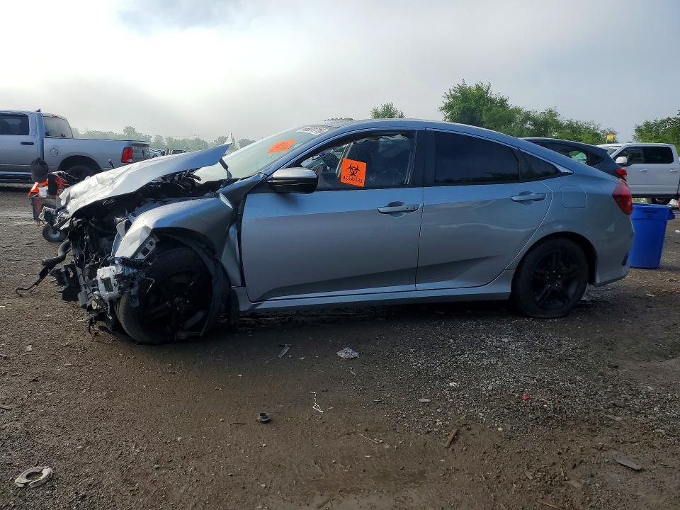 66921716 :رقم المزاد ، 2HGFC2F87JH021694 vin ، 2018 Honda Civic مزاد بيع