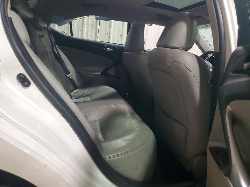 Aukcja sprzedaży 2007 Lexus Is, vin: JTHCK262272011655, numer aukcji: 68008736