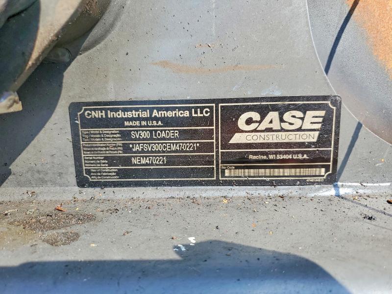 Продаж на аукціоні авто 2014 Case Sv300, vin: JAFSV300CEM470221, номер лоту: 69634696