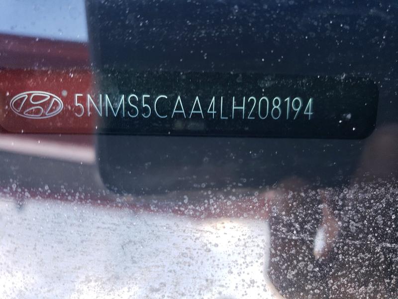 Продаж на аукціоні авто 2020 Hyundai Santa Fe, vin: 5NMS5CAA4LH208194, номер лоту: 70215066