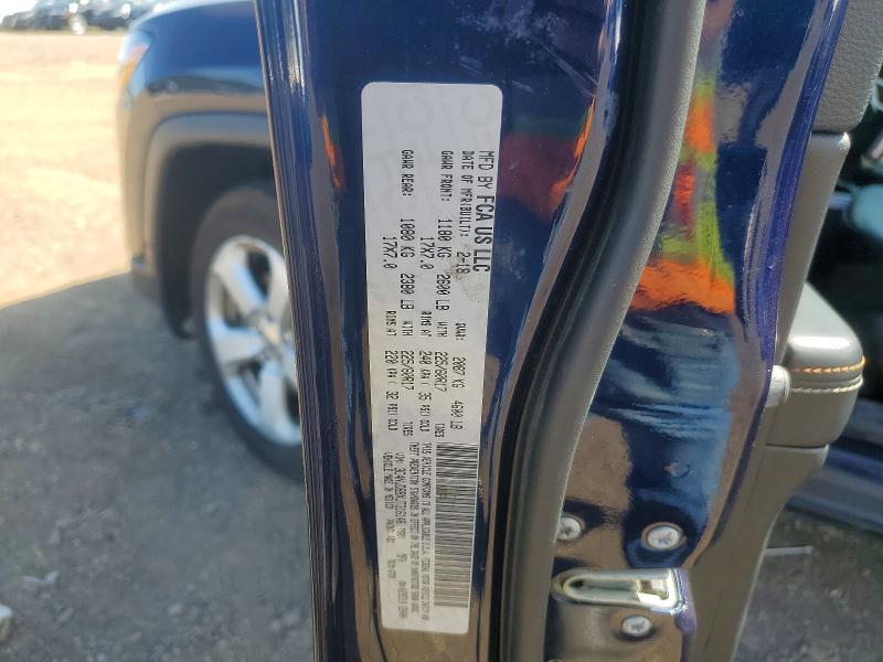 2018 Jeep Compass მანქანა იყიდება აუქციონზე, vin: 3C4NJDBBXJT316146, აუქციონის ნომერი: 68665236