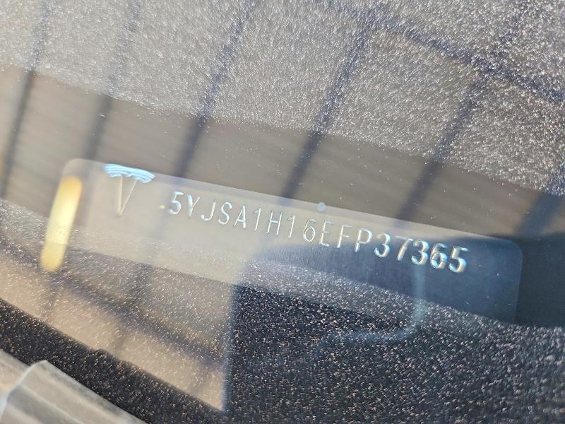 68563466 :رقم المزاد ، 5YJSA1H16EFP37365 vin ، 2014 Tesla Model S مزاد بيع