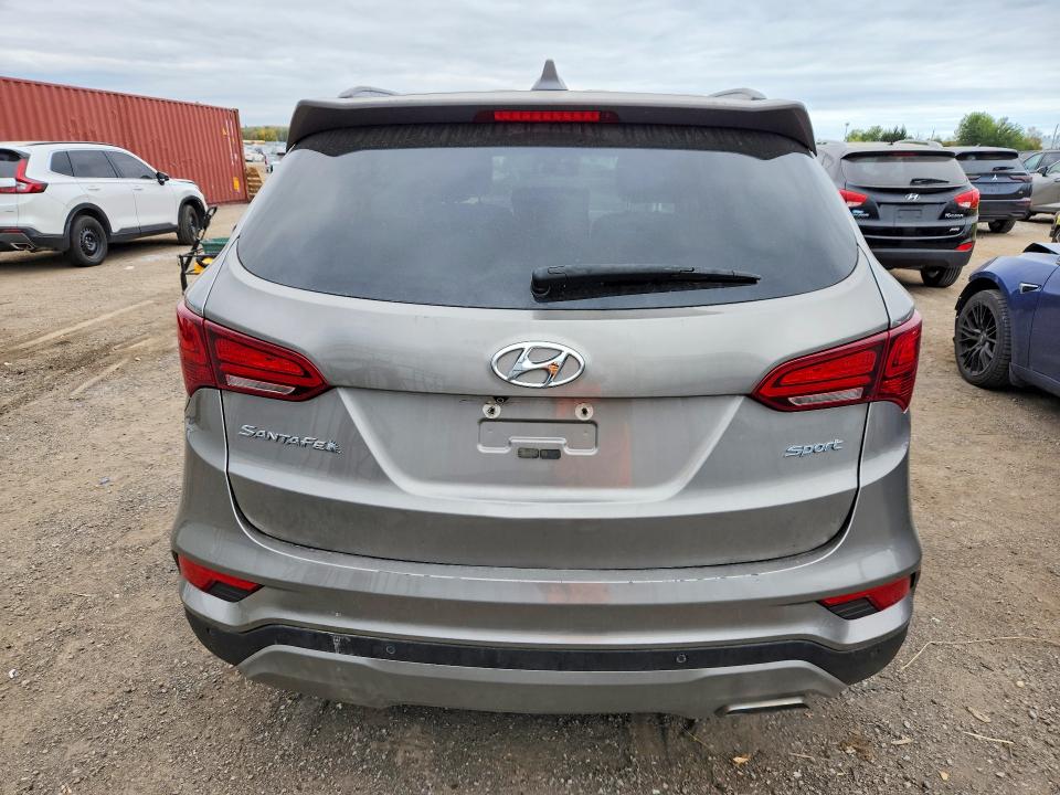 70598916 :رقم المزاد ، 5XYZU3LB4JG530798 vin ، 2018 Hyundai Santa Fe Sport مزاد بيع