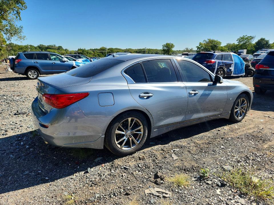 2015 Infiniti Q50 მანქანა იყიდება აუქციონზე, vin: JN1BV7AR3FM418766, აუქციონის ნომერი: 67771996