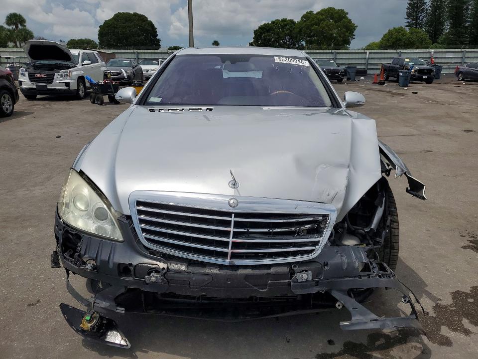 2007 Mercedes-benz S მანქანა იყიდება აუქციონზე, vin: WDDNG71X57A136916, აუქციონის ნომერი: 66209046