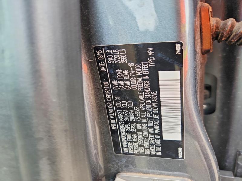 69516206 :رقم المزاد ، YV440MDK4G2829279 vin ، 2016 Volvo Xc60 مزاد بيع