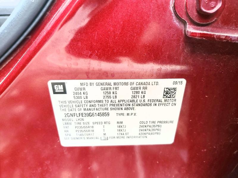 Продажа на аукционе авто 2016 Chevrolet Equinox, vin: 2GNFLFE39G6145859, номер лота: 70290316