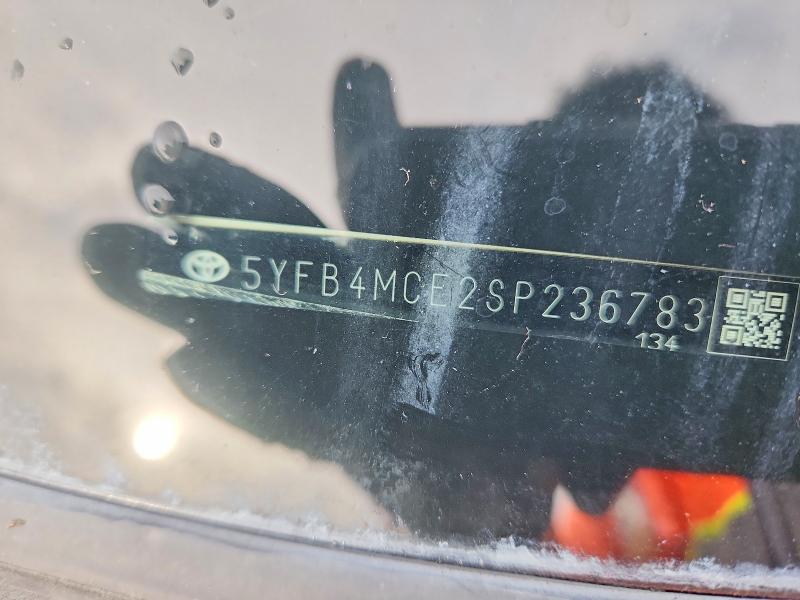 Продаж на аукціоні авто 2025 Toyota Corolla, vin: 5YFB4MCE2SP236783, номер лоту: 70083006