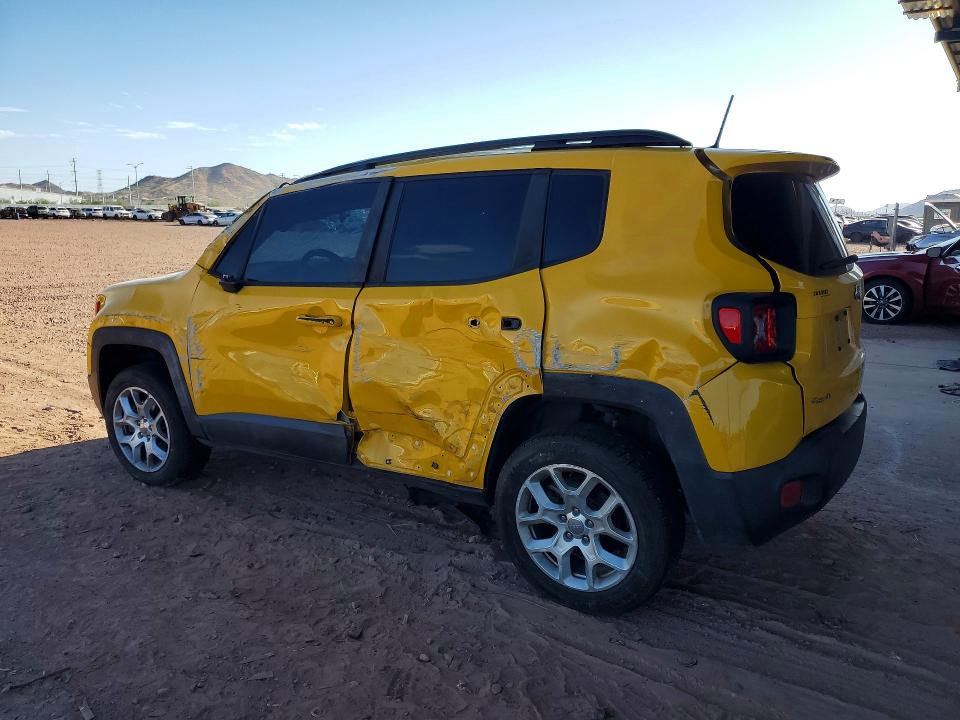 2018 Jeep Renegade მანქანა იყიდება აუქციონზე, vin: ZACCJBBB6JPH38224, აუქციონის ნომერი: 68617746