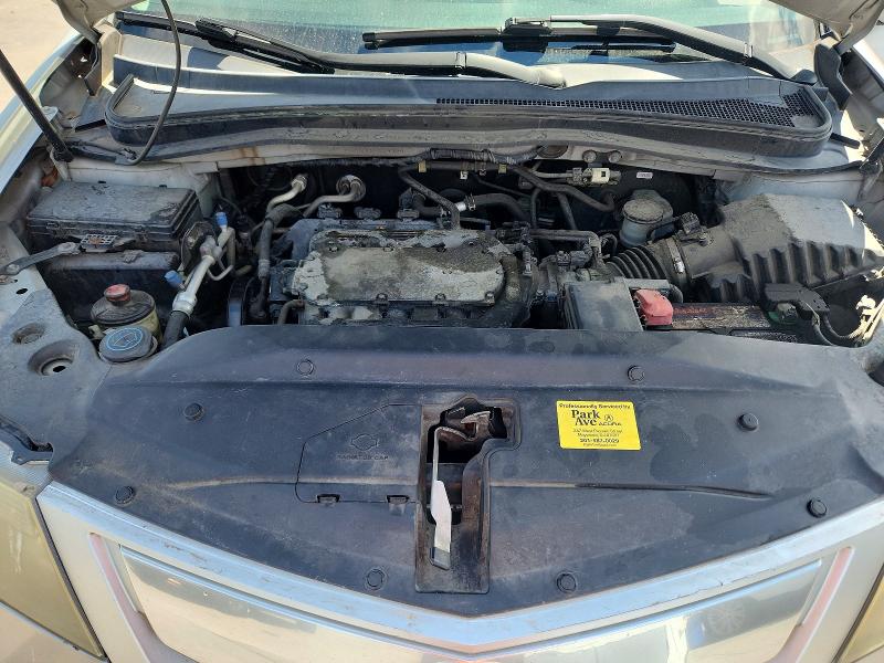 70810336 :رقم المزاد ، 2HNYD2H2XAH529729 vin ، 2010 Acura Mdx مزاد بيع