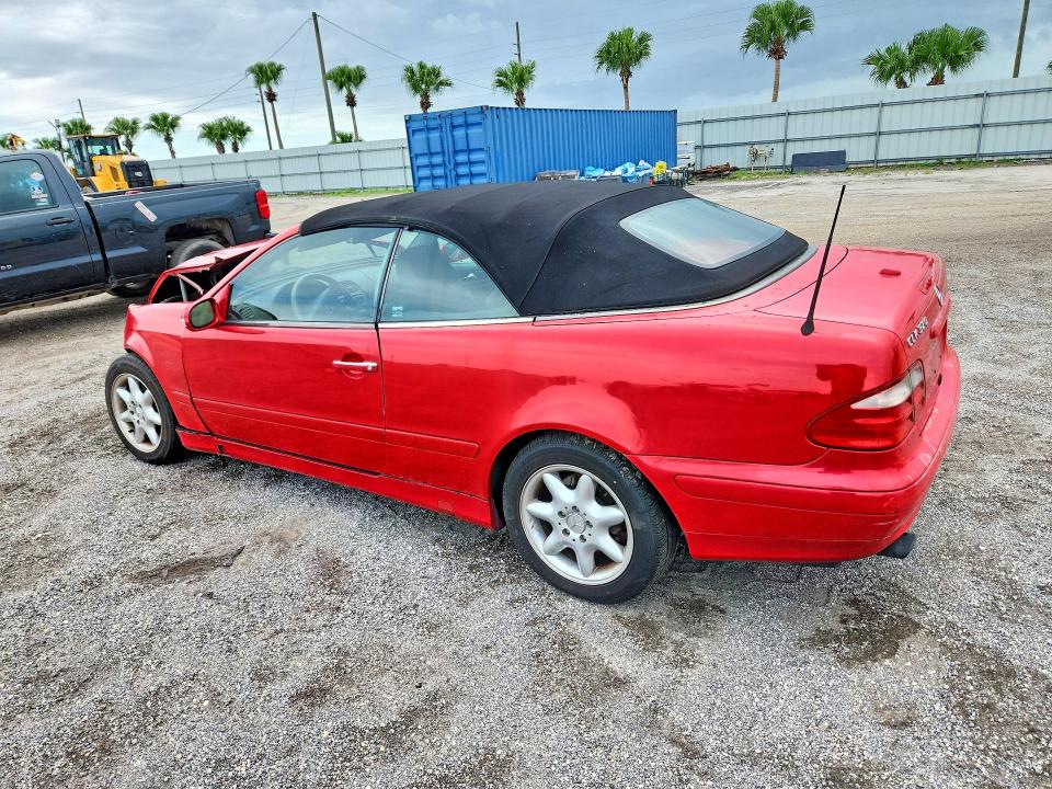 69303036 :رقم المزاد ، WDBLK65G1YT028978 vin ، 2000 Mercedes-benz Clk مزاد بيع