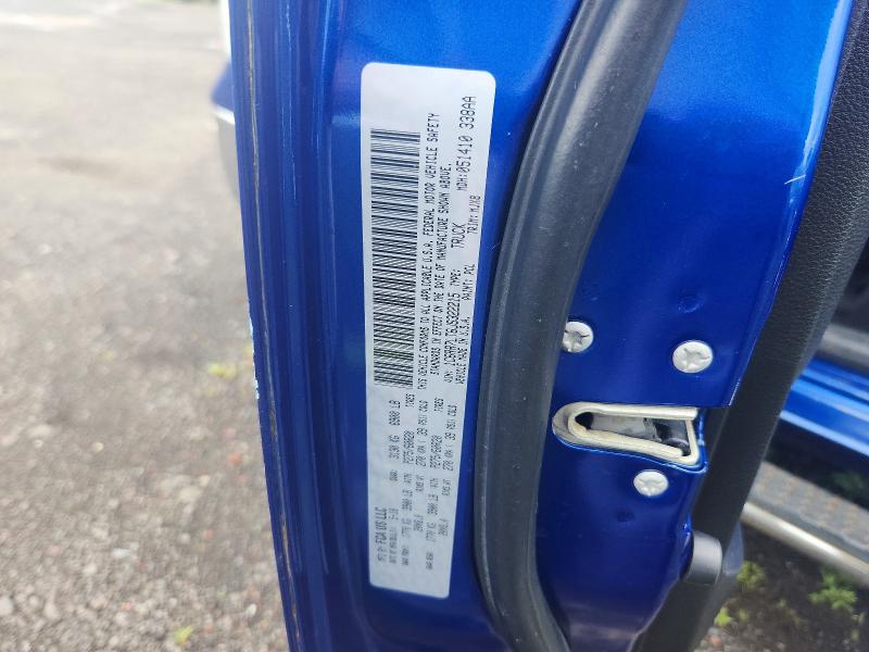 Продажа на аукционе авто 2018 Ram 1500, vin: 1C6RR7LT6JS322215, номер лота: 64893496
