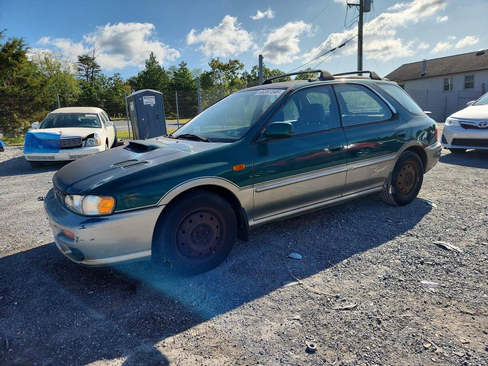 68387046 :رقم المزاد ، JF1GF4854YH801523 vin ، 2000 Subaru Impreza مزاد بيع