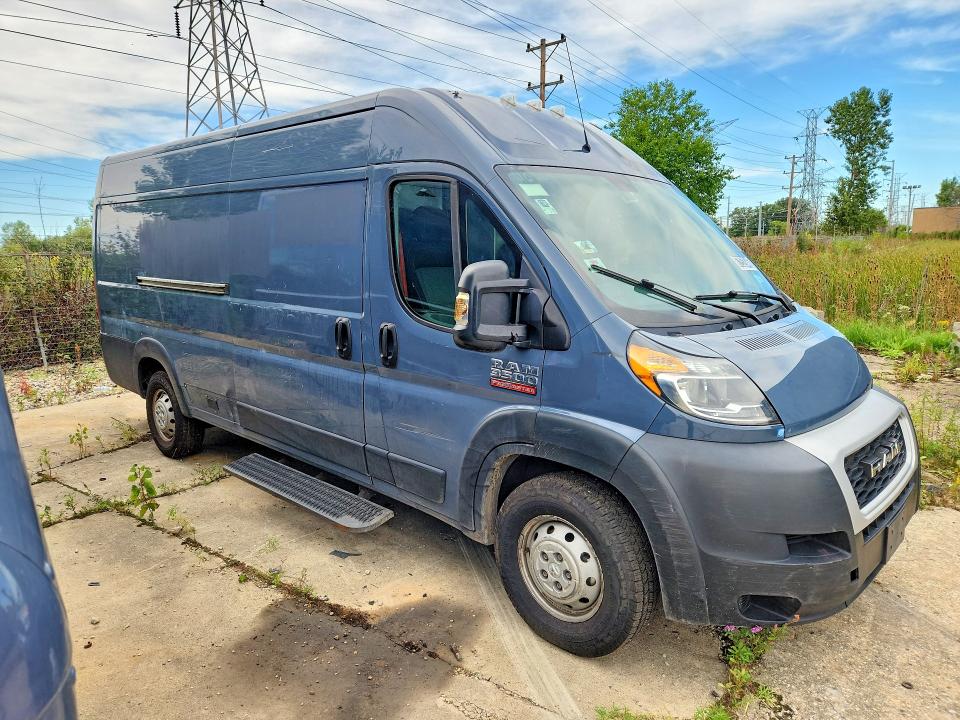 67252646 :رقم المزاد ، 3C6FRVJG4ME501096 vin ، 2021 Ram Promaster 3500 مزاد بيع