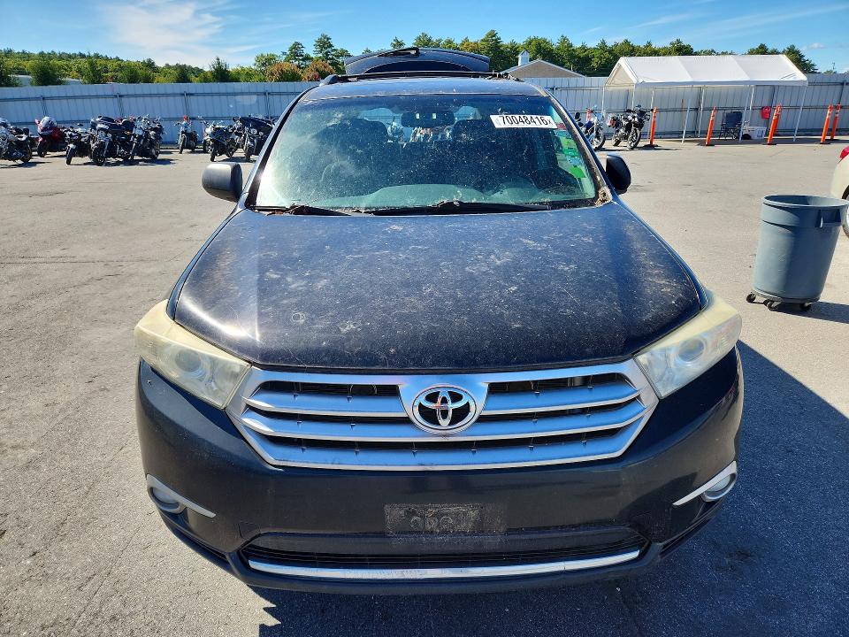 Aukcja sprzedaży 2013 Toyota Highlander, vin: 5TDBK3EHXDS207064, numer aukcji: 70048416