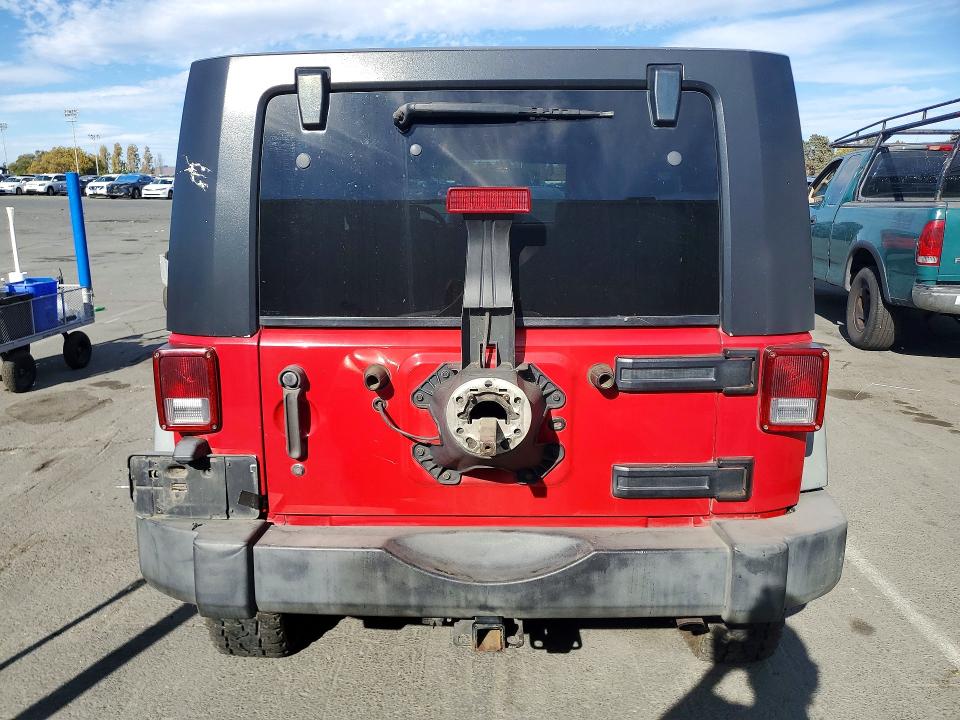 68212926 :رقم المزاد ، 1J8GA69158L550680 vin ، 2008 Jeep Wrangler Unlimited مزاد بيع