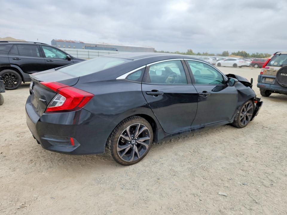 69433356 :رقم المزاد ، 2HGFC2F8XMH529503 vin ، 2021 Honda Civic مزاد بيع