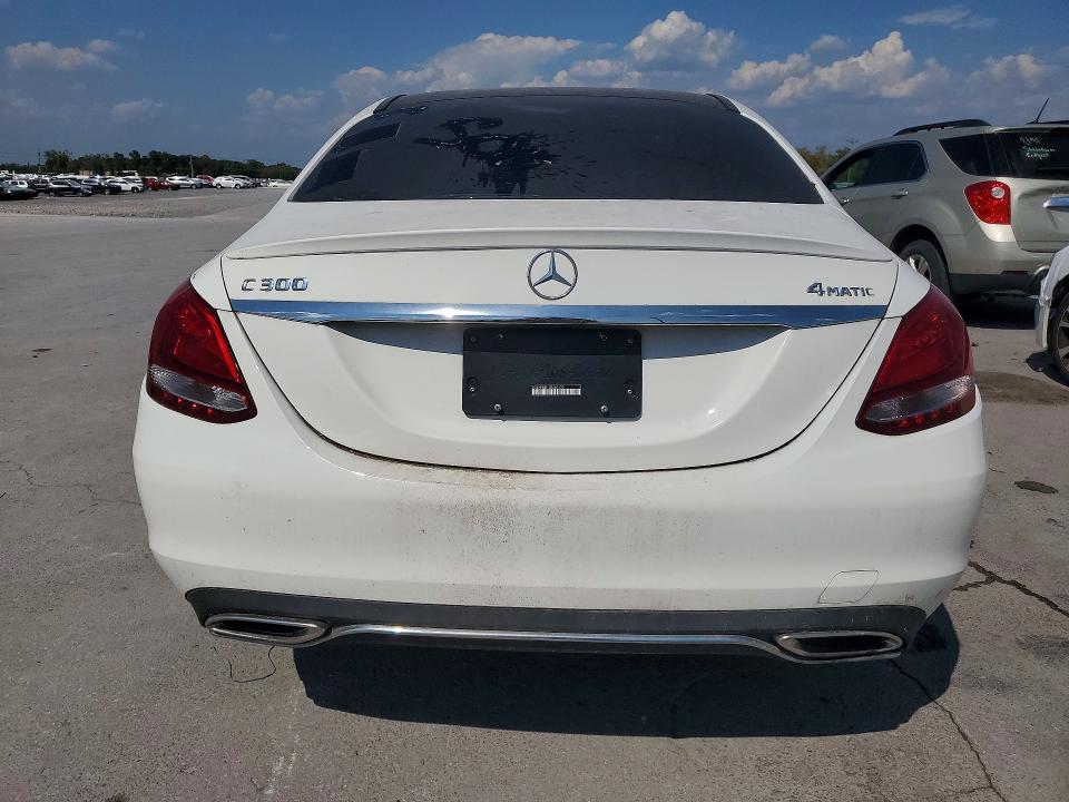 2016 Mercedes-benz C მანქანა იყიდება აუქციონზე, vin: 55SWF4KB6GU109412, აუქციონის ნომერი: 69794446