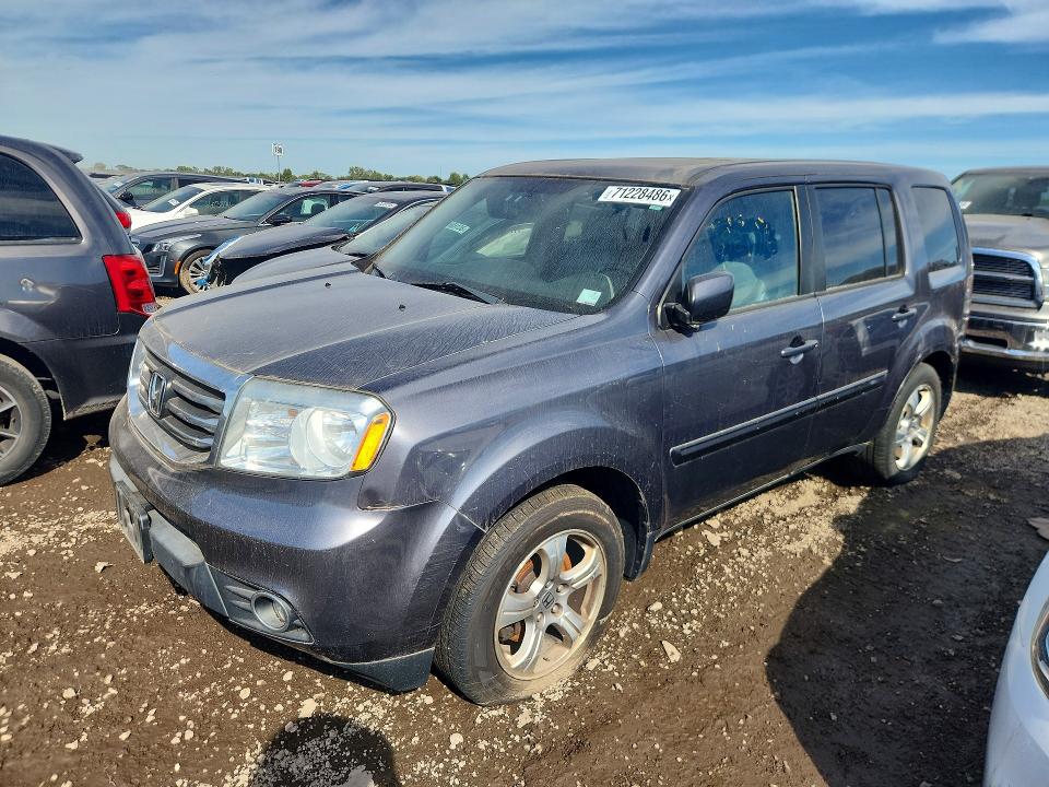 2014 Honda Pilot მანქანა იყიდება აუქციონზე, vin: 5FNYF4H5XEB029197, აუქციონის ნომერი: 71228486