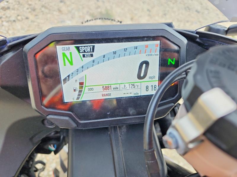 2025 Kawasaki Zx636 მანქანა იყიდება აუქციონზე, vin: JKBZXJJ11SA025878, აუქციონის ნომერი: 66024816