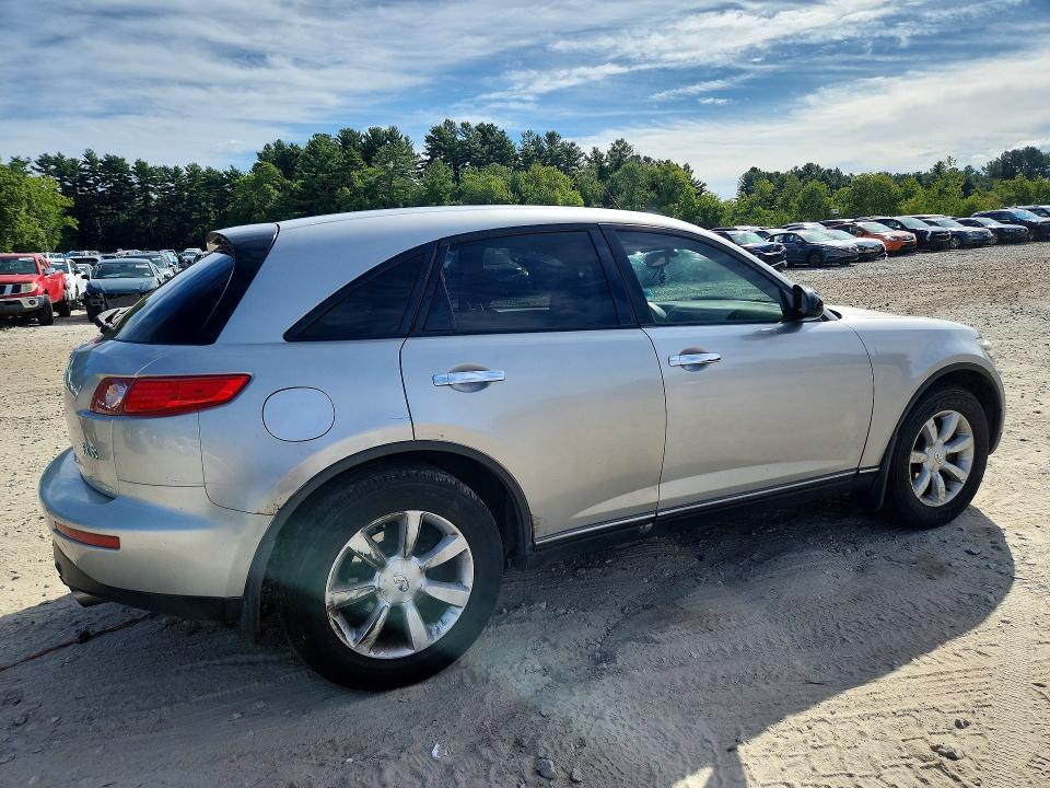 2003 Infiniti Fx35 მანქანა იყიდება აუქციონზე, vin: JNRAS08W93X003028, აუქციონის ნომერი: 68620486