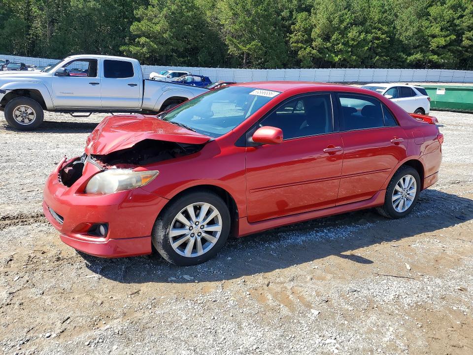 2010 Toyota Corolla მანქანა იყიდება აუქციონზე, vin: 2T1BU4EE3AC499649, აუქციონის ნომერი: 69866886
