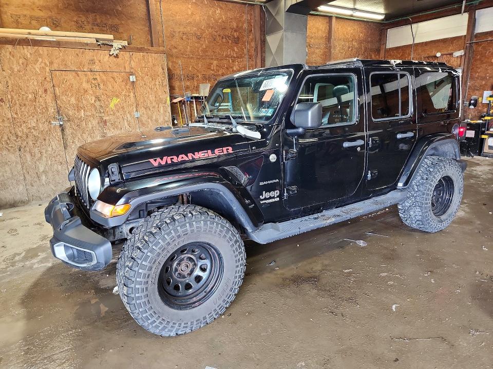 2018 Jeep Wrangler Unlimited მანქანა იყიდება აუქციონზე, vin: 1C4HJXEG1JW164371, აუქციონის ნომერი: 68795046