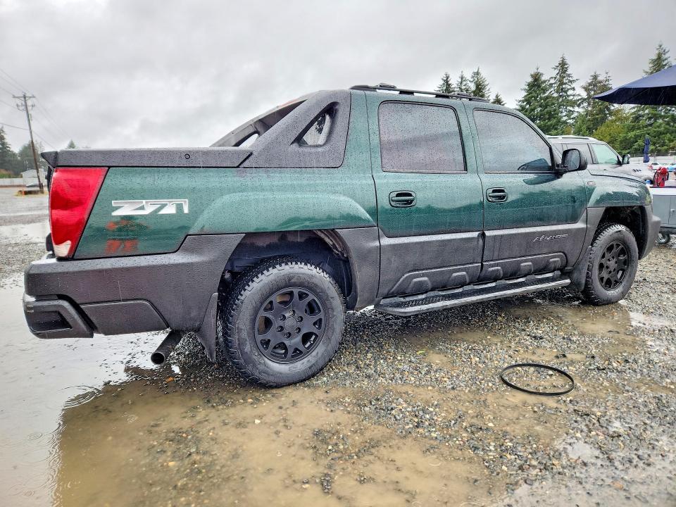 2002 Chevrolet Avalanche მანქანა იყიდება აუქციონზე, vin: 3GNEK13T92G103905, აუქციონის ნომერი: 70308566