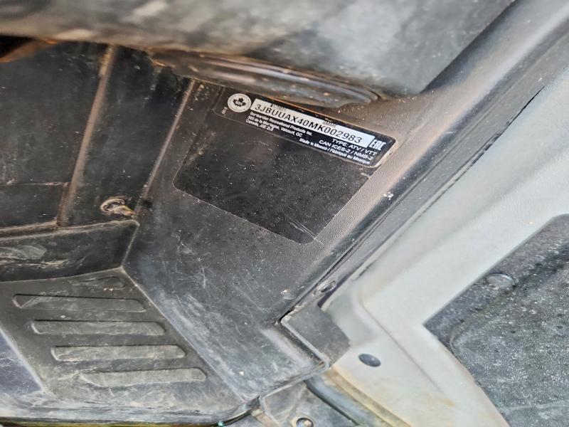 2021 Can-am Defender მანქანა იყიდება აუქციონზე, vin: 3JBUUAX40MK002983, აუქციონის ნომერი: 67331616