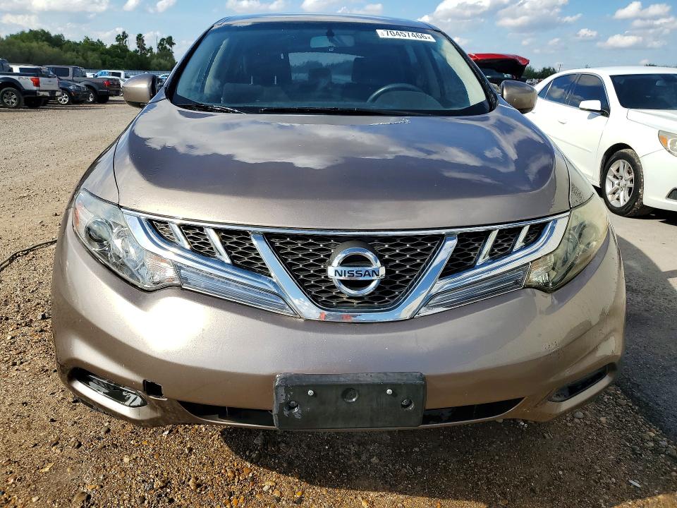 2012 Nissan Murano მანქანა იყიდება აუქციონზე, vin: JN8AZ1MU3CW104520, აუქციონის ნომერი: 70457466