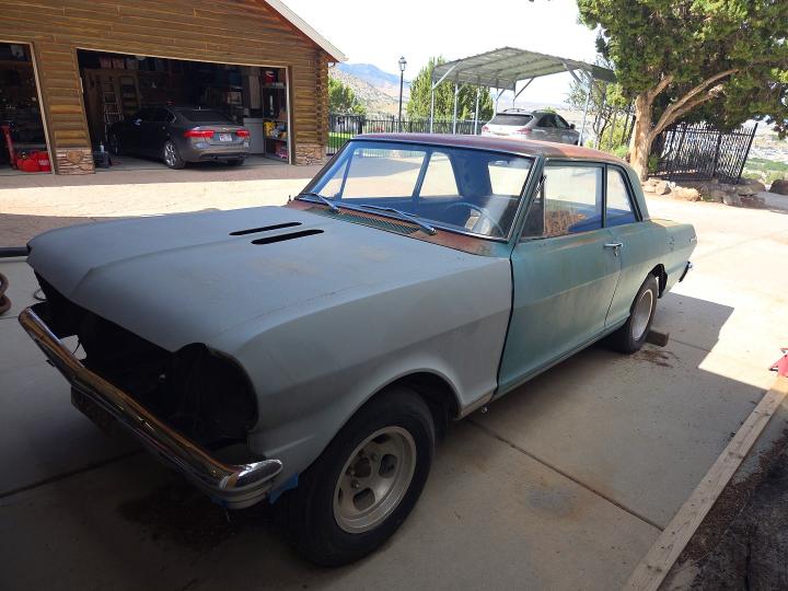 1965 Chevrolet Nova მანქანა იყიდება აუქციონზე, vin: 113115N199260, აუქციონის ნომერი: 68871346