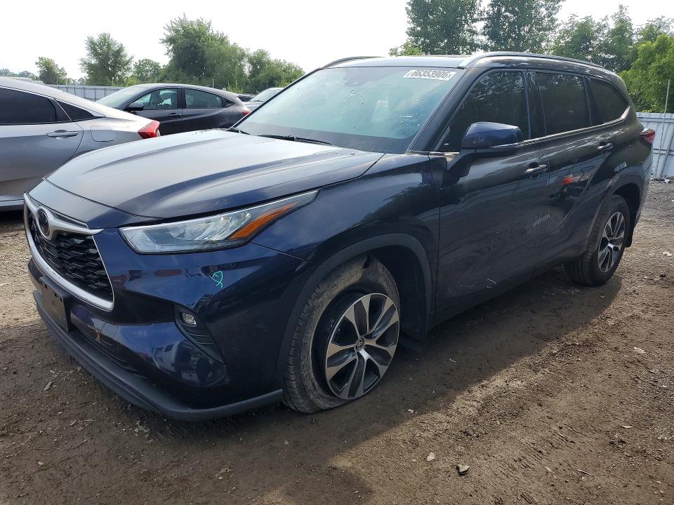 Aukcja sprzedaży 2020 Toyota Highlander, vin: 5TDGZRBH4LS515936, numer aukcji: 66353906