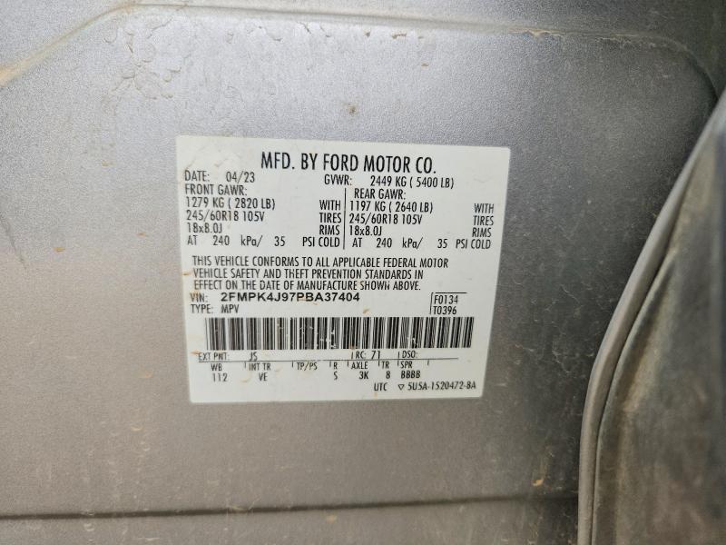 Продаж на аукціоні авто 2023 Ford Edge, vin: 2FMPK4J97PBA37404, номер лоту: 67467796