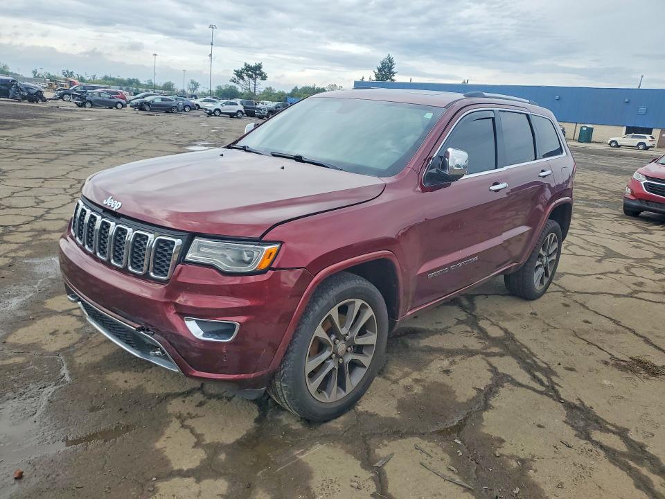 2017 Jeep Grand Cherokee მანქანა იყიდება აუქციონზე, vin: 1C4RJFCG9HC700013, აუქციონის ნომერი: 68394536