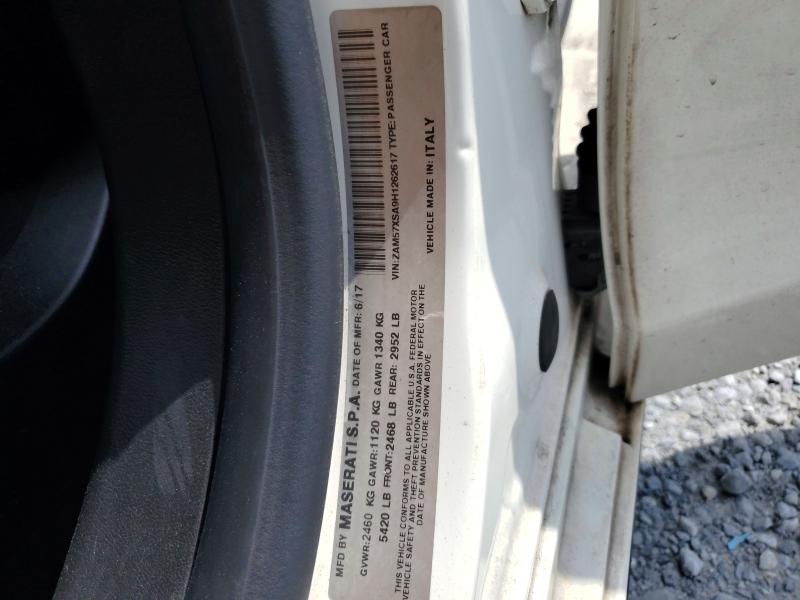Продажа на аукционе авто 2017 Maserati Ghibli, vin: ZAM57XSA9H1262617, номер лота: 68605836