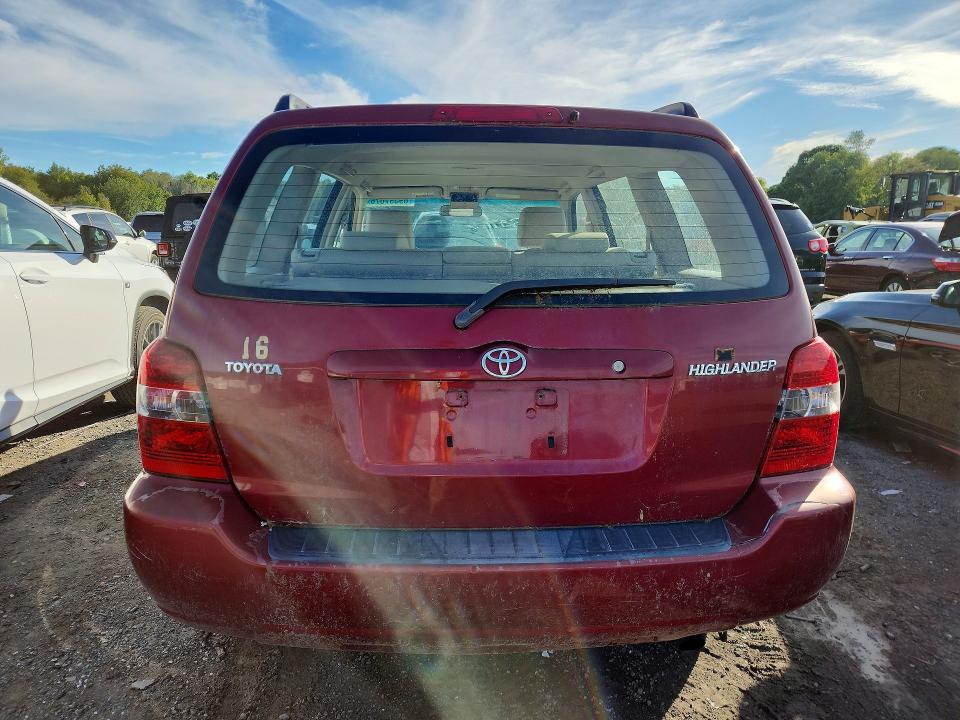 2007 Toyota Highlander მანქანა იყიდება აუქციონზე, vin: JTEGD21A170167317, აუქციონის ნომერი: 69597676