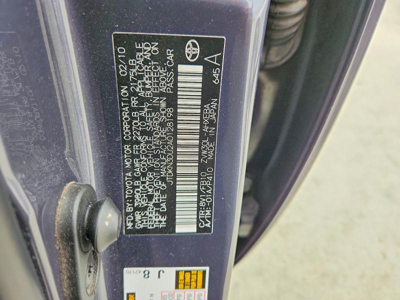 Продажа на аукционе авто 2010 Toyota Prius, vin: JTDKN3DU2A0128198, номер лота: 67653776