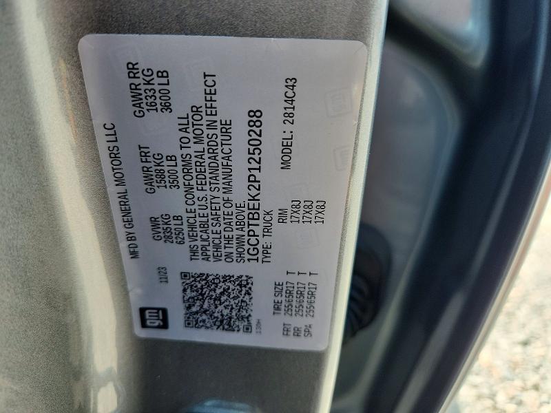 Продаж на аукціоні авто 2023 Chevrolet Colorado, vin: 1GCPTBEK2P1250288, номер лоту: 67603036