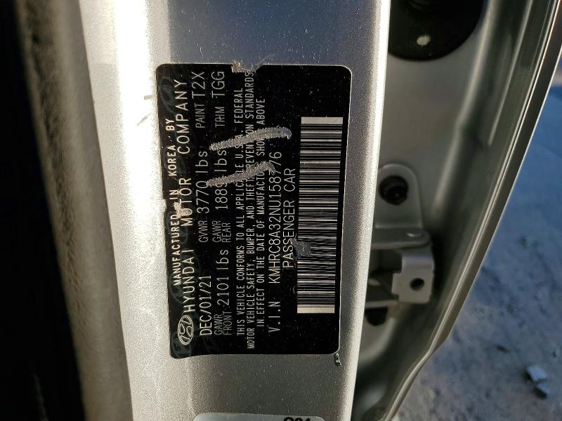 Продаж на аукціоні авто 2022 Hyundai Venue, vin: KMHRC8A32NU158776, номер лоту: 66819966