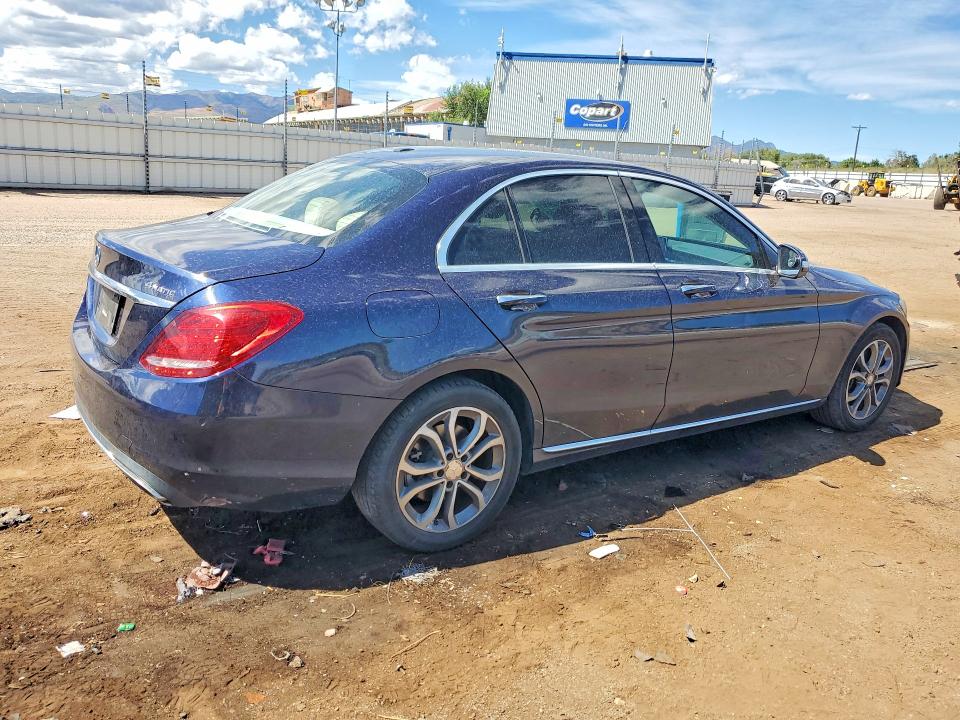 68584226 :رقم المزاد ، 55SWF4KB0FU094968 vin ، 2015 Mercedes-benz C مزاد بيع