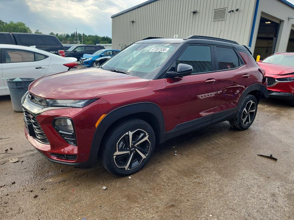 2022 Chevrolet Trailblazer მანქანა იყიდება აუქციონზე, vin: KL79MUSL9NB066081, აუქციონის ნომერი: 67307536