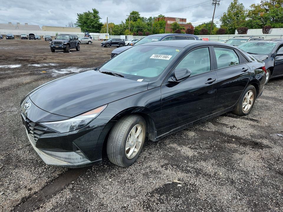 2022 Hyundai Elantra მანქანა იყიდება აუქციონზე, vin: KMHLL4AG1NU338476, აუქციონის ნომერი: 70691166